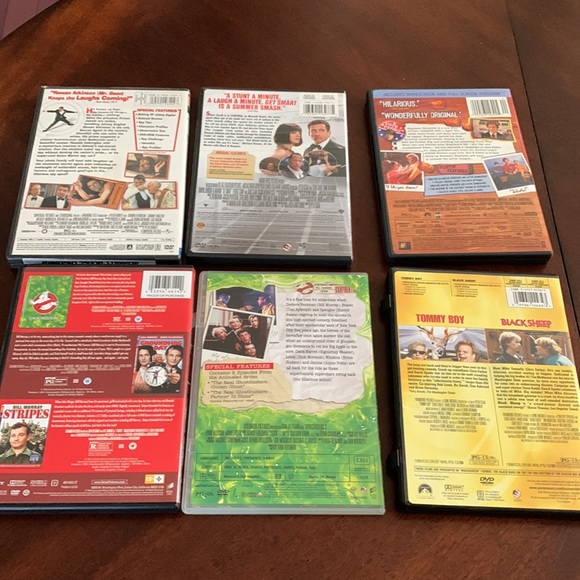 Lot of 6 Comedy DVDs 9 Movies Carell Spade Farley Murray Aykroyd - Picture 5 of 8